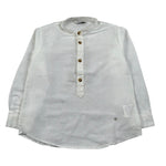 Manuel Ritz Camicia Manica Lunga tinta unita Collo Coreano Panna per Bambino MR2217J PANNA MANUEL RITZ 