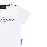 John Richmond T-Shirt Girocollo tinta unita con Stampa Bianco per Neonato RIP25014TSXXXX BIANCO JOHN RICHMOND 