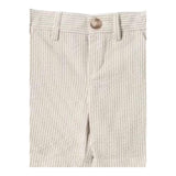 Fay Bermuda Tinta Unita con Fantasia A Righe per Neonato FS6549X BIANCO FAY 