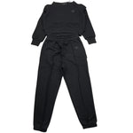 FUN & FUN completo 2pz felpa-pantalone tinta unita Nero per Bambina FBCM00006 NERO FUN & FUN 