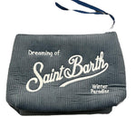 SAINT BARTH borsello tinta unita con logo Azzurro per Bambina ALINEE AZZURRO SAINT BARTH 