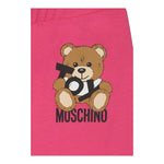 Moschino Leggins Tinta Unita con Logo per Neonata MFP032 FUXIA MOSCHINO 