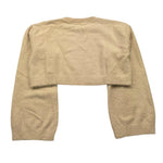 JANICE maglia girocollo tinta unita Beige per Bambina JN589R BEIGE JANICE 