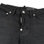 Dsquared2 Jeans Tinta Unita con 5 Tasche per Bambino DQ2060 NERO DSQUARED2 