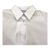 camicia tinta unita manica lunga DFCA028X BIANCO DONDUP 