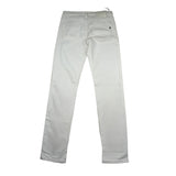 Dondup Pantalone Tinta Unita con Tasche per Bambino BP249 BIANCO DONDUP 