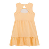 Guess Abito Giromanica Tinta Unita con Paillettes per Bambina K5GK22K6YW4 PESCA GUESS 