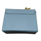 Vicolo Borsa Tinta Unita con Logo E Tracolla per Bambina BRSV AZZURRO VICOLO 