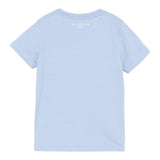 John Richmond T-Shirt Girocollo Tinta Unita con Stampa per Neonato RBP25117TSX AZZURRO JOHN RICHMOND 