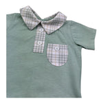 Isabel & Martinez Completo 2 Pezzi Polo-Bermuda per Neonato IM25N474 VERDE ISABEL & MARTINEZ 