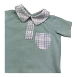 Isabel & Martinez Completo 2 Pezzi Polo-Bermuda per Neonato IM25N474 VERDE ISABEL & MARTINEZ 