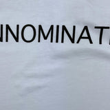 Hinnominate T-Shirt Girocollo Tinta Unita con Stampa Bianco per Bambina
