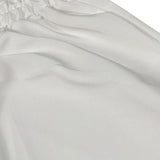 Magil Pantalone Tinta Unita Modello A Palazzo per Bambina FN25018 BIANCO MAGIL 