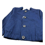 I Delfi Giacca Tinta Unita con Bottoni per Neonato 25P5330 BLU I DELFI 