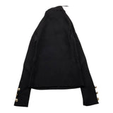 GAELLE maglia tinta unita mezzo collo con logo Nero per Bambina 2741W00400XX NERO GAELLE 