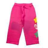 BillIEBLUSH pantalone tinta unita con stampa Rosa fluo per Bambina U20530 ROSA FLUO BillIEBLUSH 