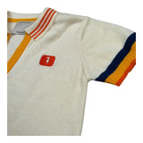 Trussardi Polo Mezza Manica Tinta Unita con Logo per Bambino TBP26087PO BEIGE TRUSSARDI 