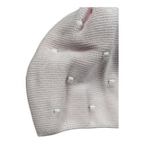 Marlu' Cappello Tinta Unita con Ricami per Neonata EC1871 ROSA MARLU' 