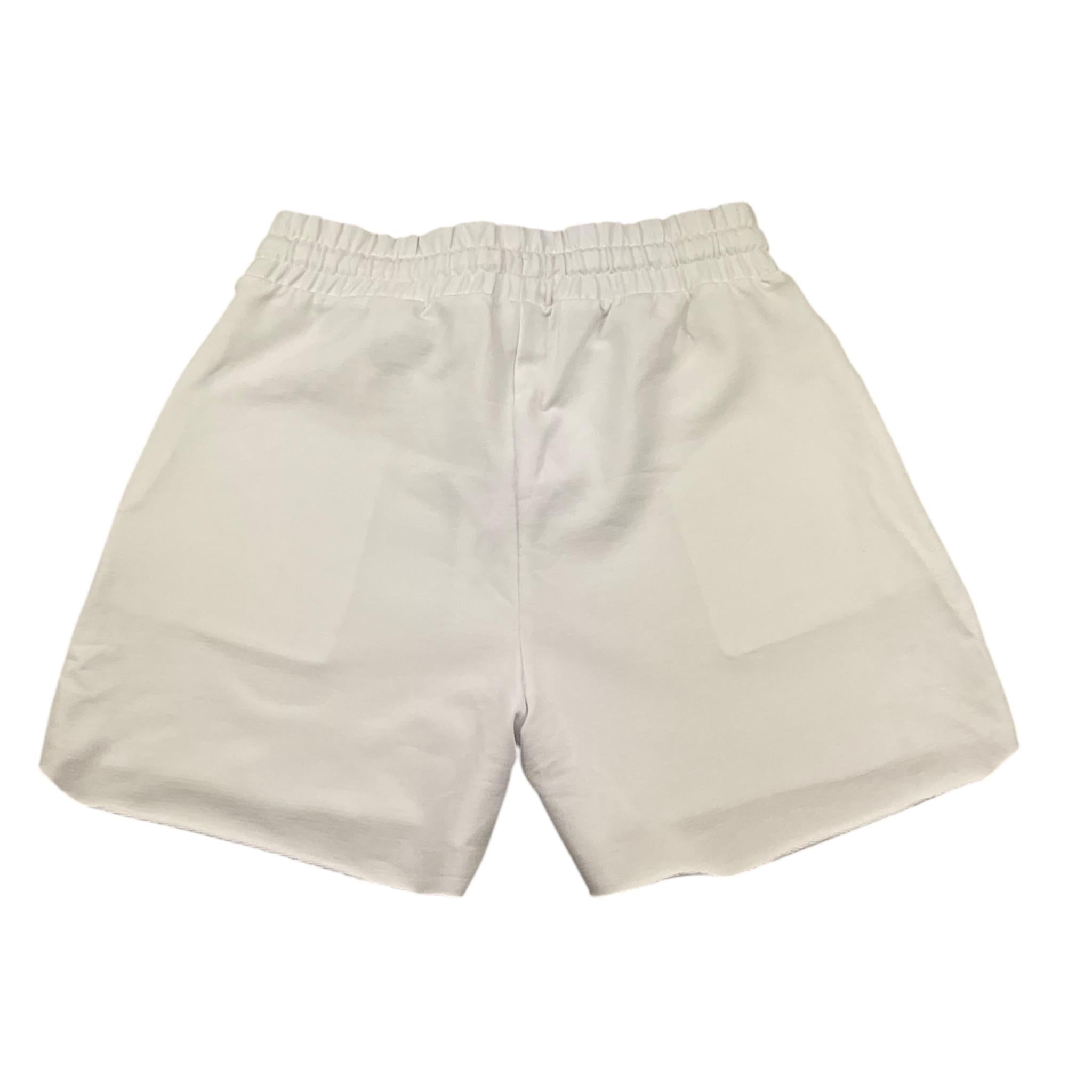 Freddy Short Tinta Unita con Logo per Bambina FR2026 BIANCO FREDDY 