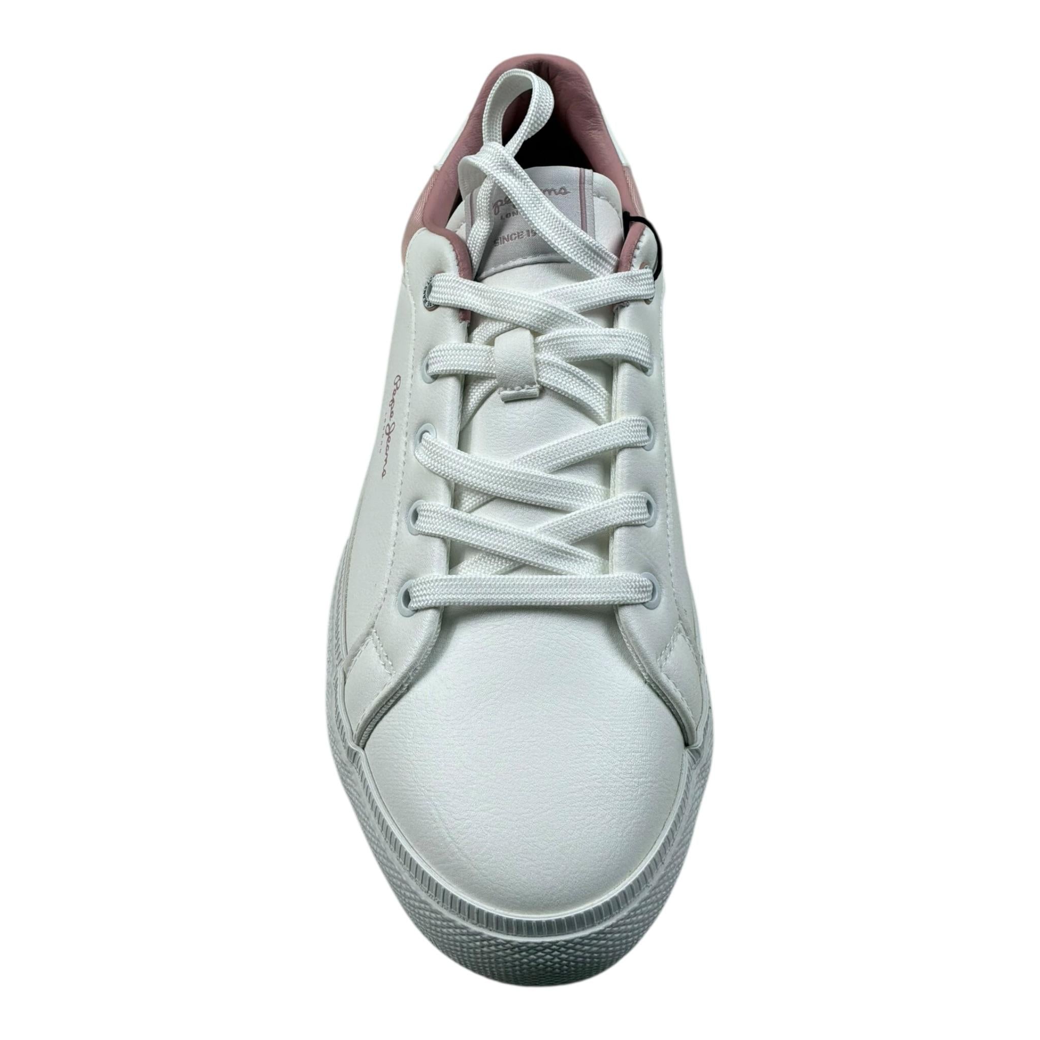 Pepe Jeans Sneakers Tinta Unita con Lacci per Bambino PGS30617 BIANCO PEPE JEANS 