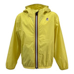 K-Way Giubbino Tinta Unita con Cappuccio per Bambina K61336W VERDE ACIDO K-WAY 