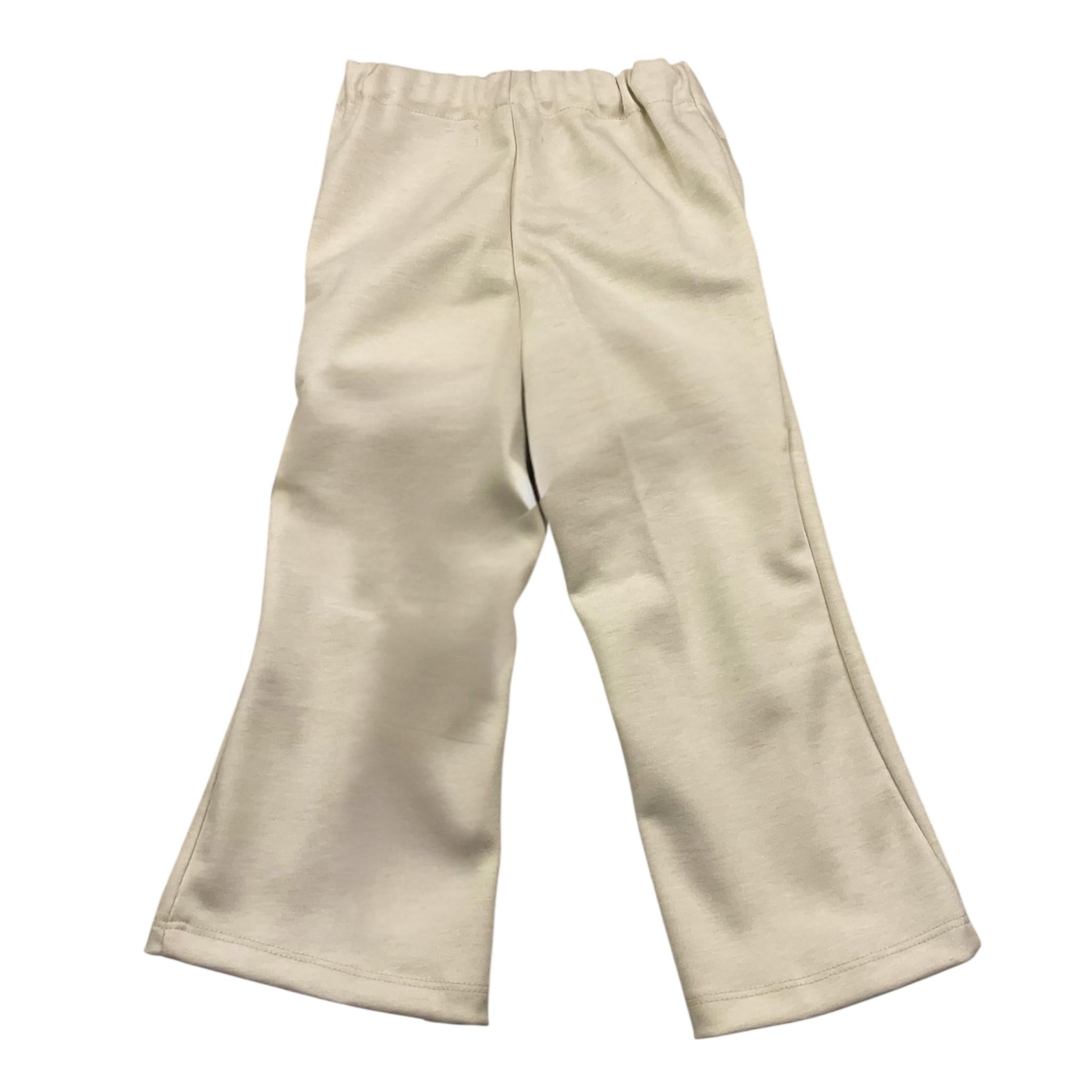 MALVI & CO pantalne tinta unita modello zampa Panna per Bambina F23M017PNWX PANNA MALVI & CO 