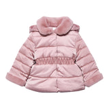 ABEL & LULA giubbino tinta unita con zip e cappuccio Rosa per Bambina 5818 ROSA ABEL & LULA 