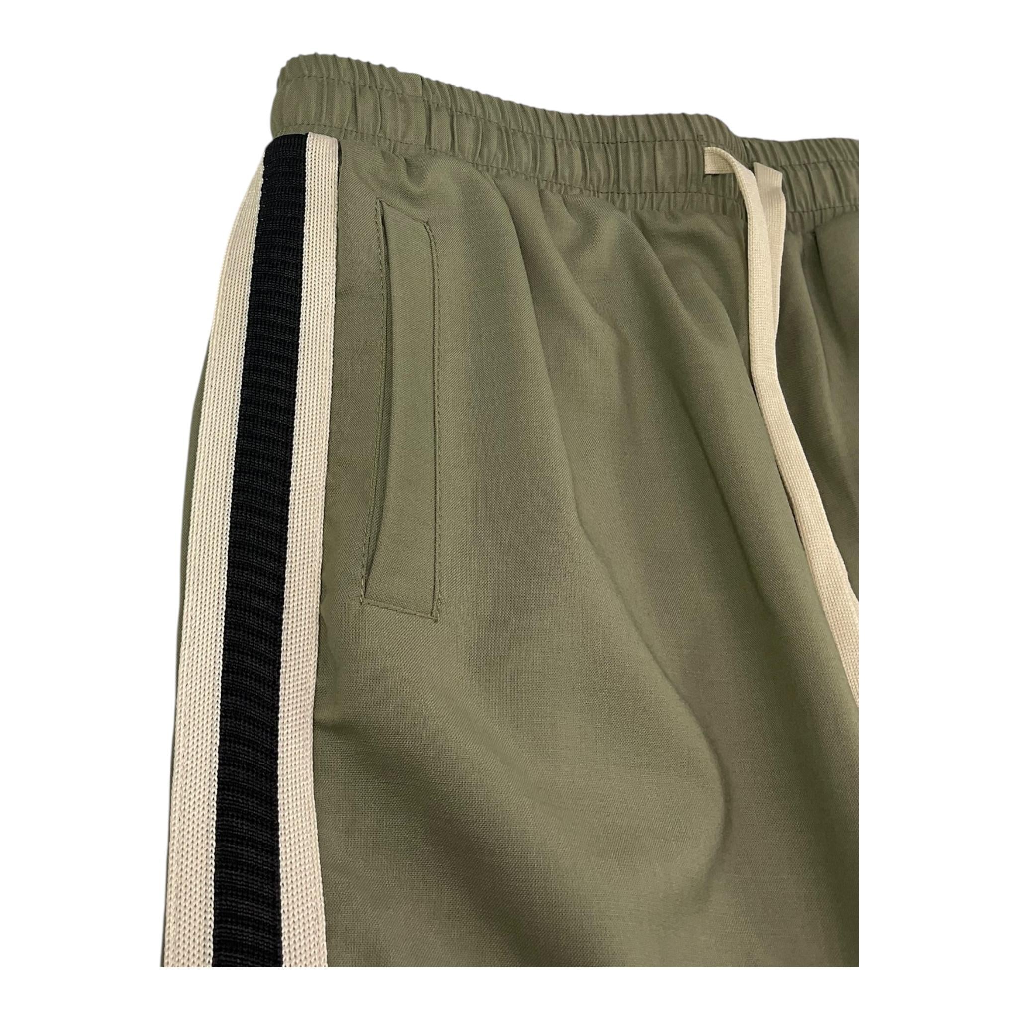 Yes London Pantalone Tinta Unita con Elastico In Vita per Bambino JR3080 VERDE YES LONDON 