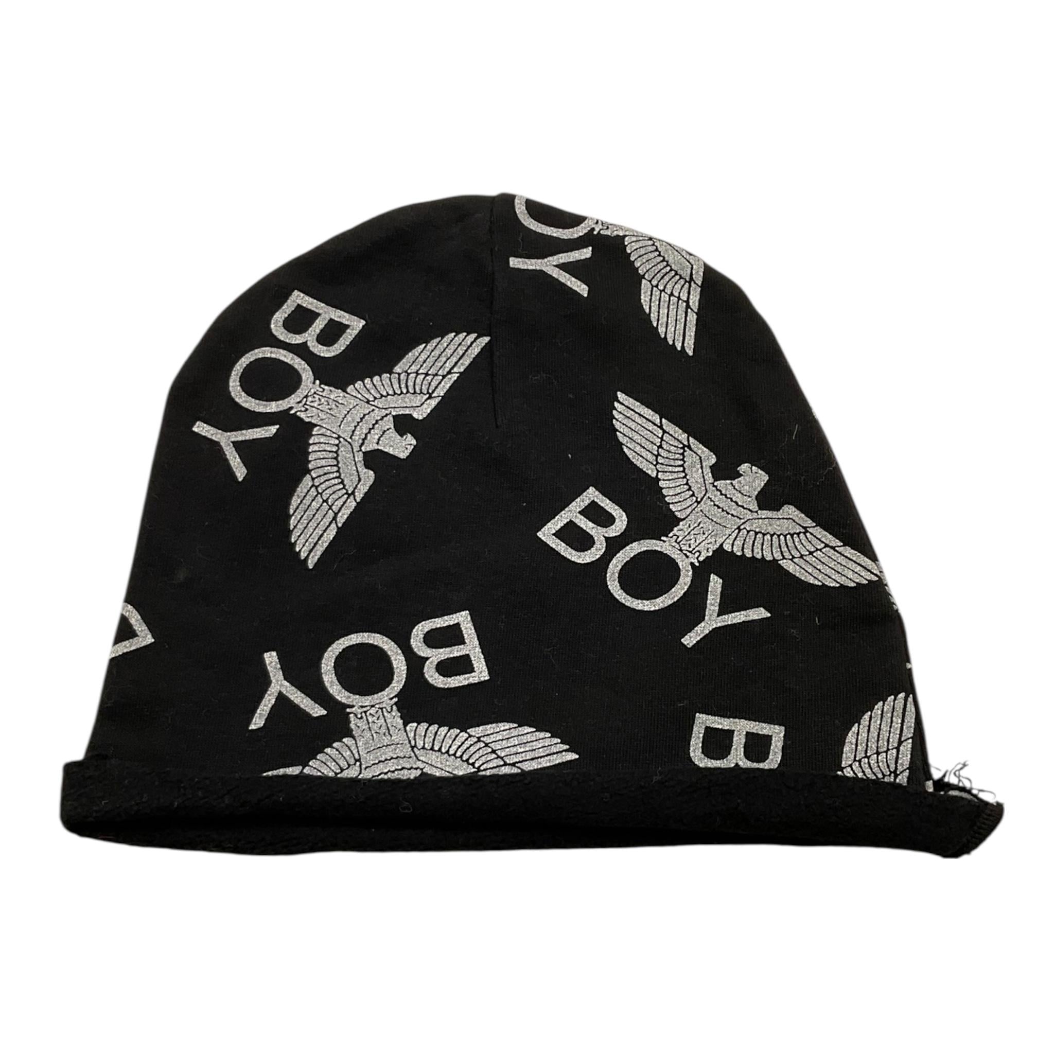 BOY LONDON cappell tinta unita con ricami Nero per Bambino BDLCR NERO BOY LONDON 