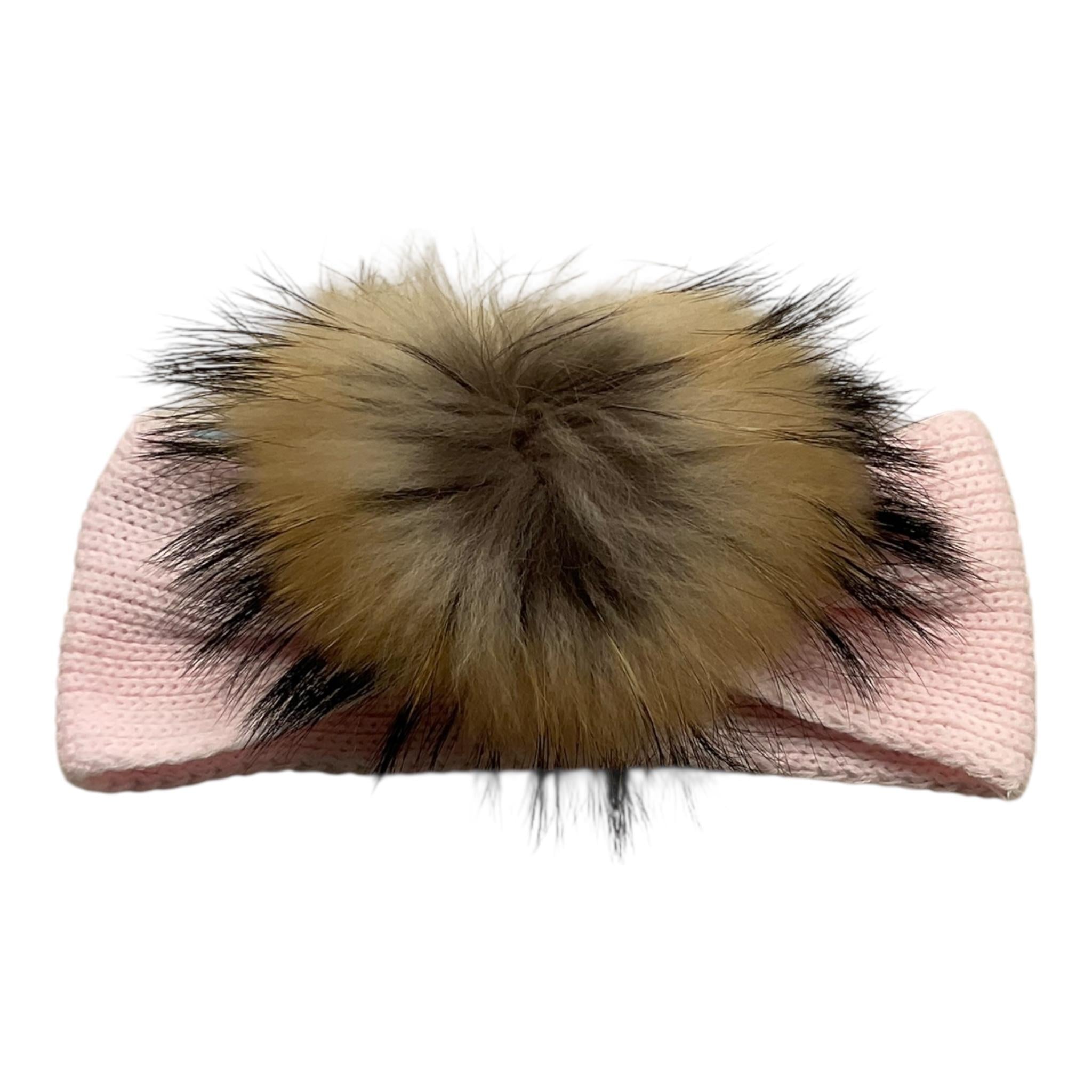JULIANA fascia capelli tinta unita con pon pon Rosa per Bambina 24745 ROSA JULIANA 