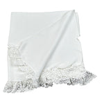 Cnd Coperta Tinta Unita con Ricami per Neonata 55737010 BIANCO CND 