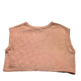Play Up Top Giromanica Tinta Unita Con Bottoni Rosa Per Bambina