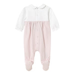 Mayoral Tutina Manica Lunga Bicolore per Neonata 175157 BIANCO/ROSA MAYORAL 