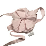 Dou Dou Cintura Tinta Unita Con Applicazione Rosa Per Bambina