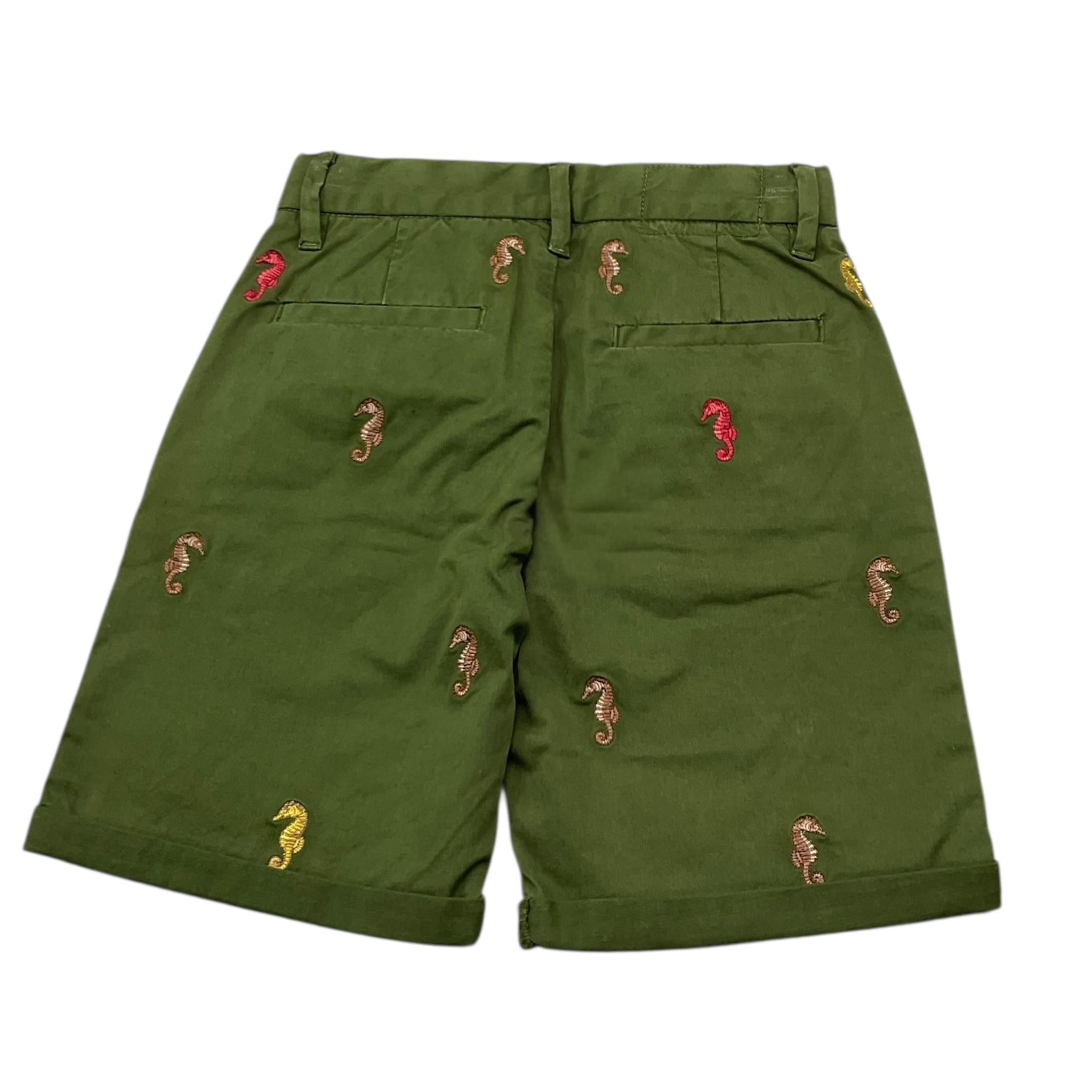 Sun68 Camicia Tinta Unita con Fantasia A Righe per Bambino CPB353033 VERDE SUN68 