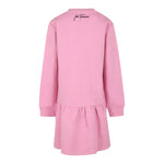 JOHN RICHMOND abito felpa girocollo tinta unita cn stampa logo Rosa per Bambina RGA4054VE ROSA JOHN RICHMOND 