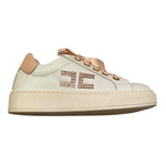 Elisabetta Franchi Sneakers Tinta Unita con Lacci In Contrasto per Bambina F1A9E0222 BIANCO ELISABETTA FRANCHI 