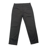 Please Pantalone Tinta Unita Con Girovita Regolabile Nero Per Bambina