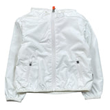 Save The Duck Giubbino tinta unita con Zip E Cappuccio Bianco per Neonata J30036XJXN BIANCO SAVE THE DUCK 