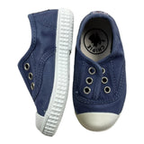 Chipie Sneakers Tinta Unita Con Suola In Contrasto Blu Per Neonato