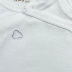 Mayoral Body Giromanica Tinta Unita per Neonato 17066 BIANCO MAYORAL 