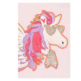 BillIEBLUSH shirt girocollo tinta unita con stampa  Rosa per Neonata U20478 ROSA BillIEBLUSH 