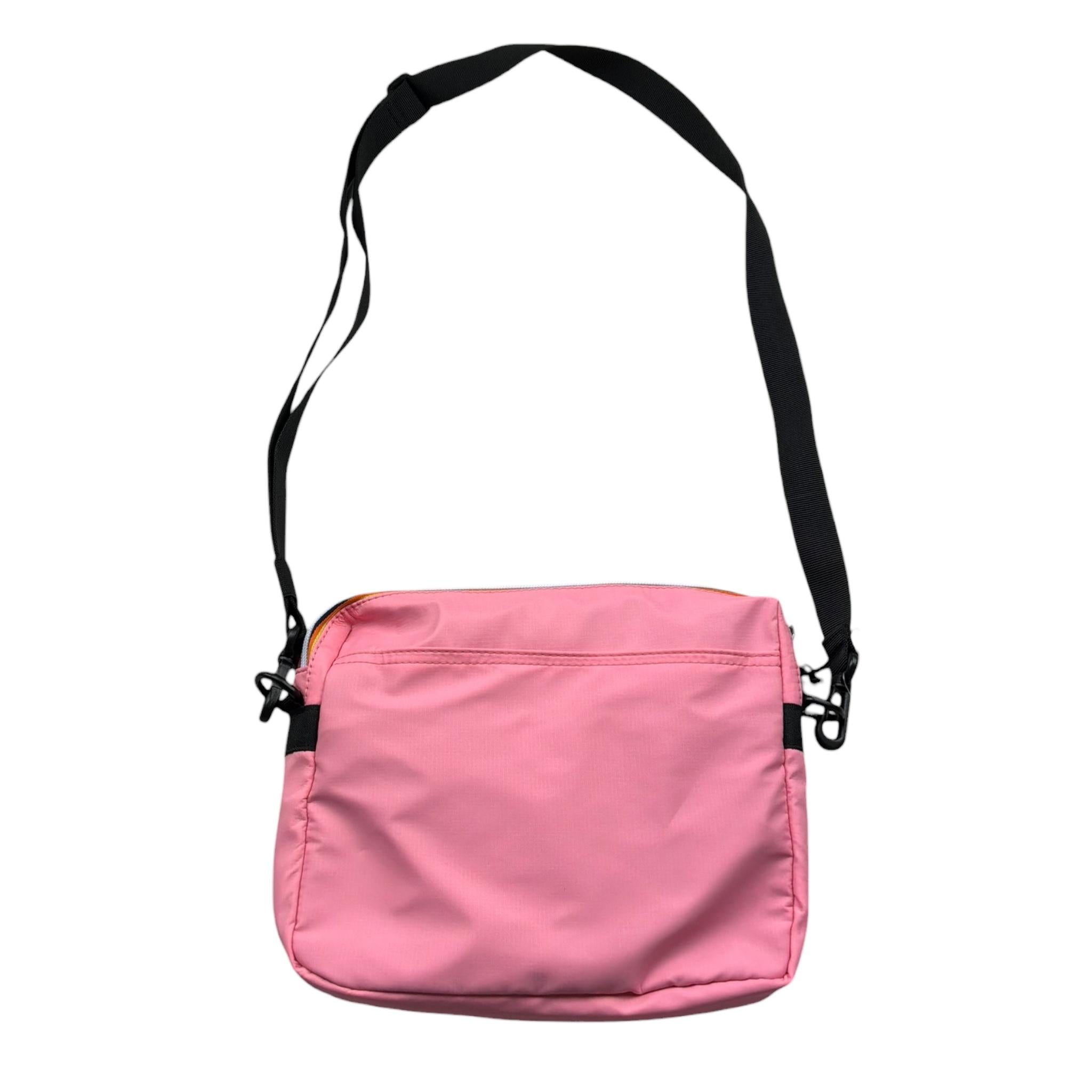 K-Way Borsa Tinta Unita con Tracolla per Bambina K8125RW ROSA K-WAY 