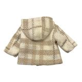 BARCELLINO cappotto tinta unita con fantasia  Panna per Neonata 115626 PANNA BARCELLINO 