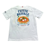 Saint Barth T-Shirt Girocollo Tinta Unita con Stampa per Bambino 01227L BIANCO SAINT BARTH 