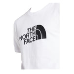 The North Face T-Shirt Girocollo Tinta Unita con Stampa per Bambino NF0A855CFN41 BIANCO THE NORTH FACE 