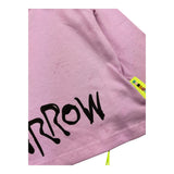 BARROW KIDS shirt girocollo tinta unia con stampa Rosa per Neonata F3BKUNTH132 ROSA BARROW KIDS 