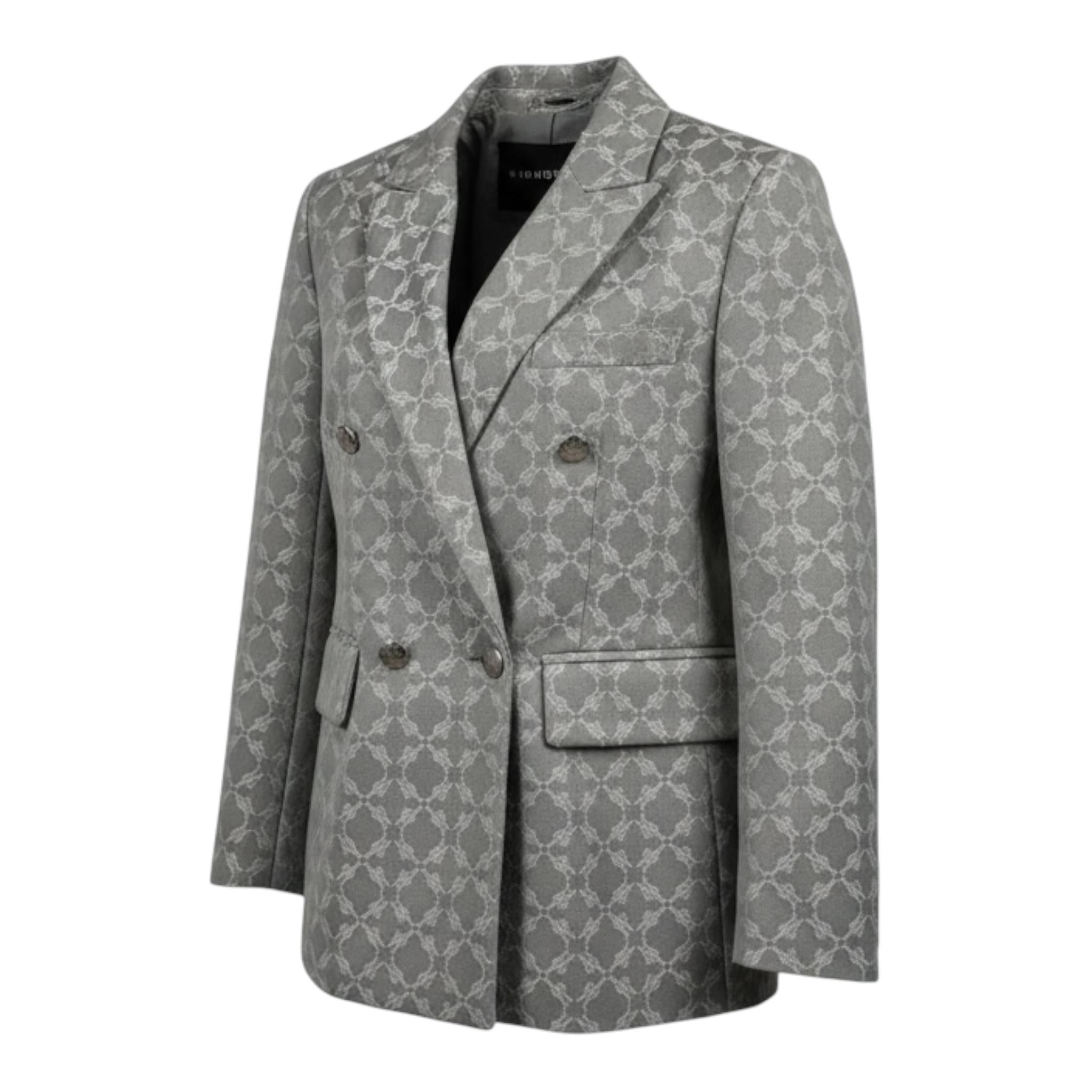 John Richmond Giacca Tinta Unita con Fantasia per Bambino RBP26094GC GRIGIO JOHN RICHMOND 