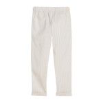 Liu Jo Pantalone Tinta Unita con Fantasia A Righe per Bambino QA3041T3392 PANNA LIU JO 