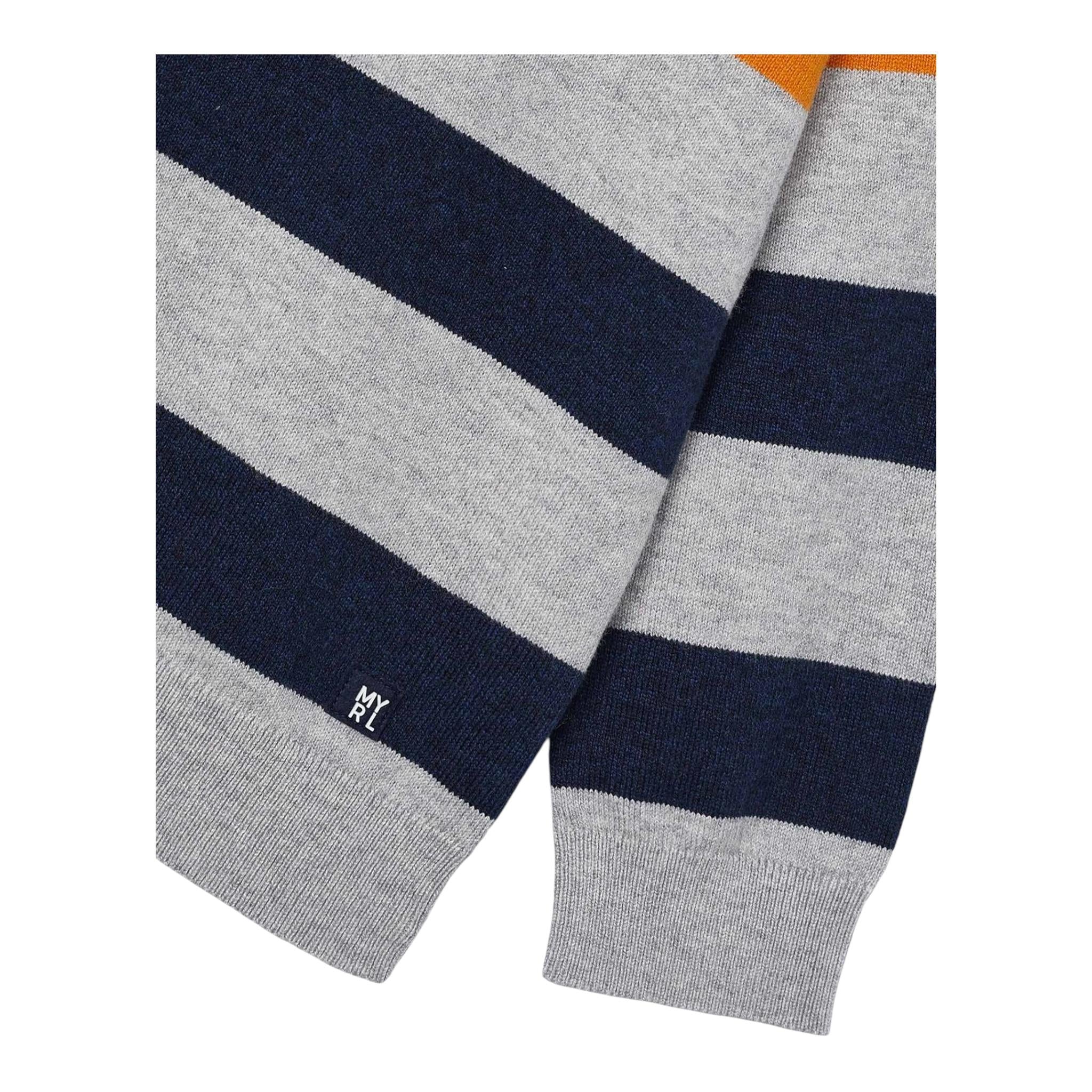 MAYORAL maglia tinta unita con fantasia a righe Grigio per Bambino 4338 GRIGIO MAYORAL 